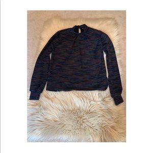 Women Blouse multi color high neck.